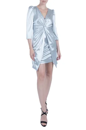 3/4 Sleeve Knot Dress