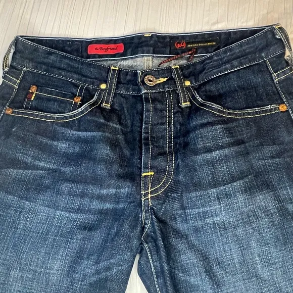 AG Adriano Goldschmied denim jean Bermuda shorts, size 26r
