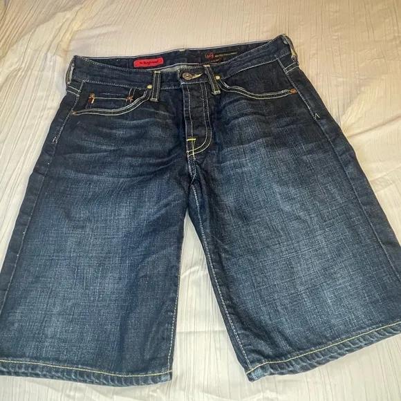 AG Adriano Goldschmied denim jean Bermuda shorts, size 26r