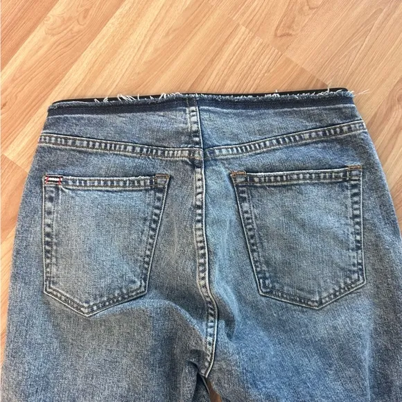 Alice   Olivia double waistband denim jeans - size 26
