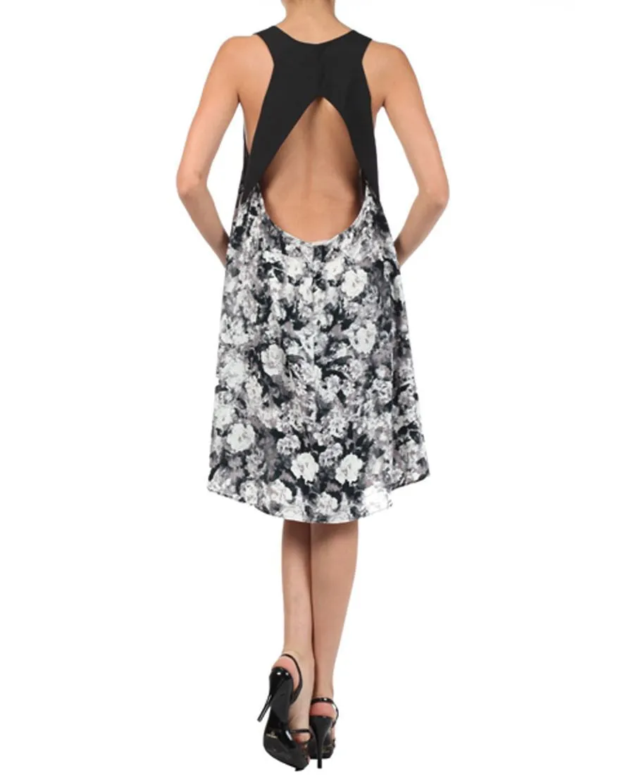 Animal Print Sleeveless Mini Dress Leopard Gold Black Tan