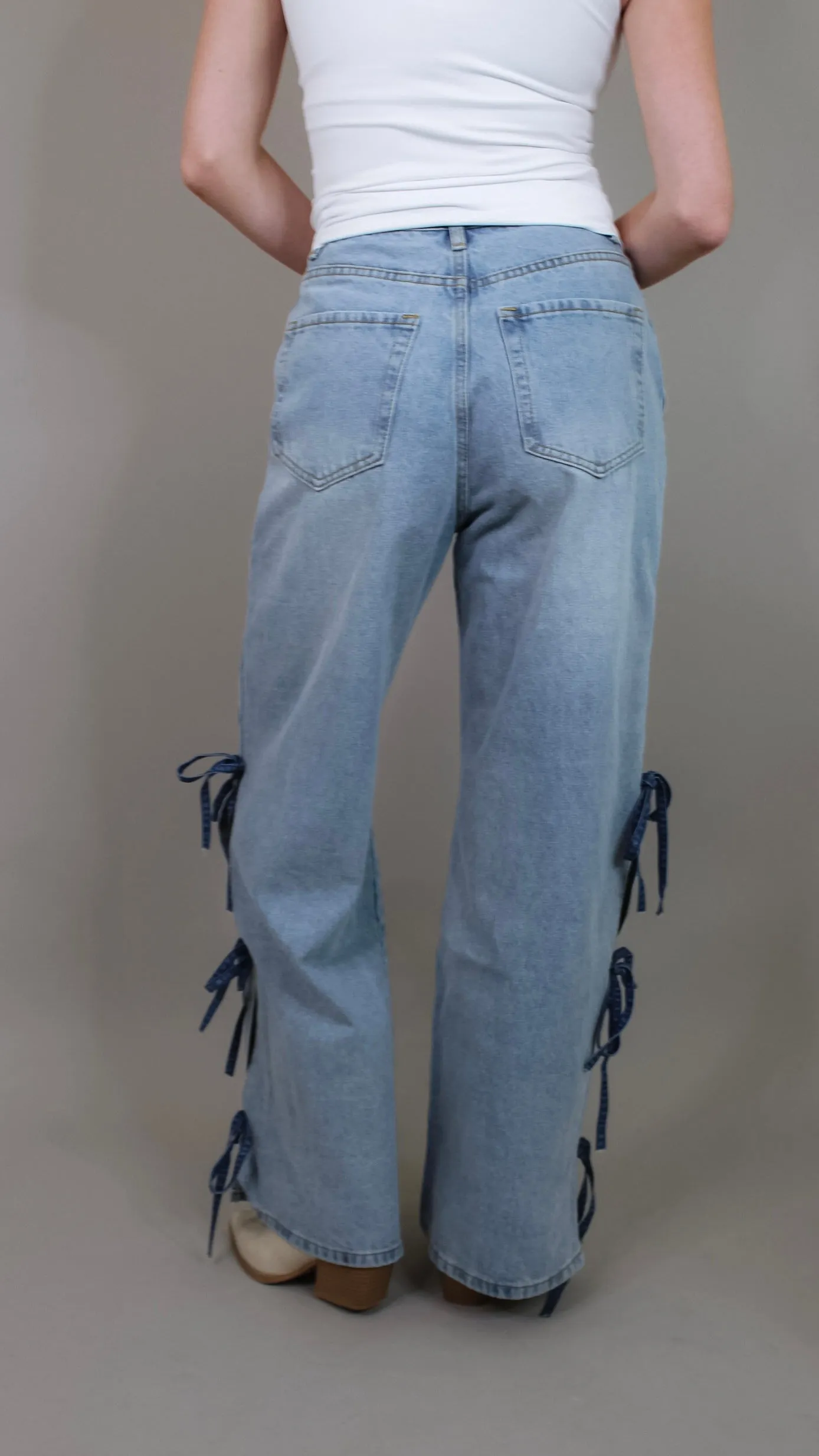 Aries Bow Detail Denim