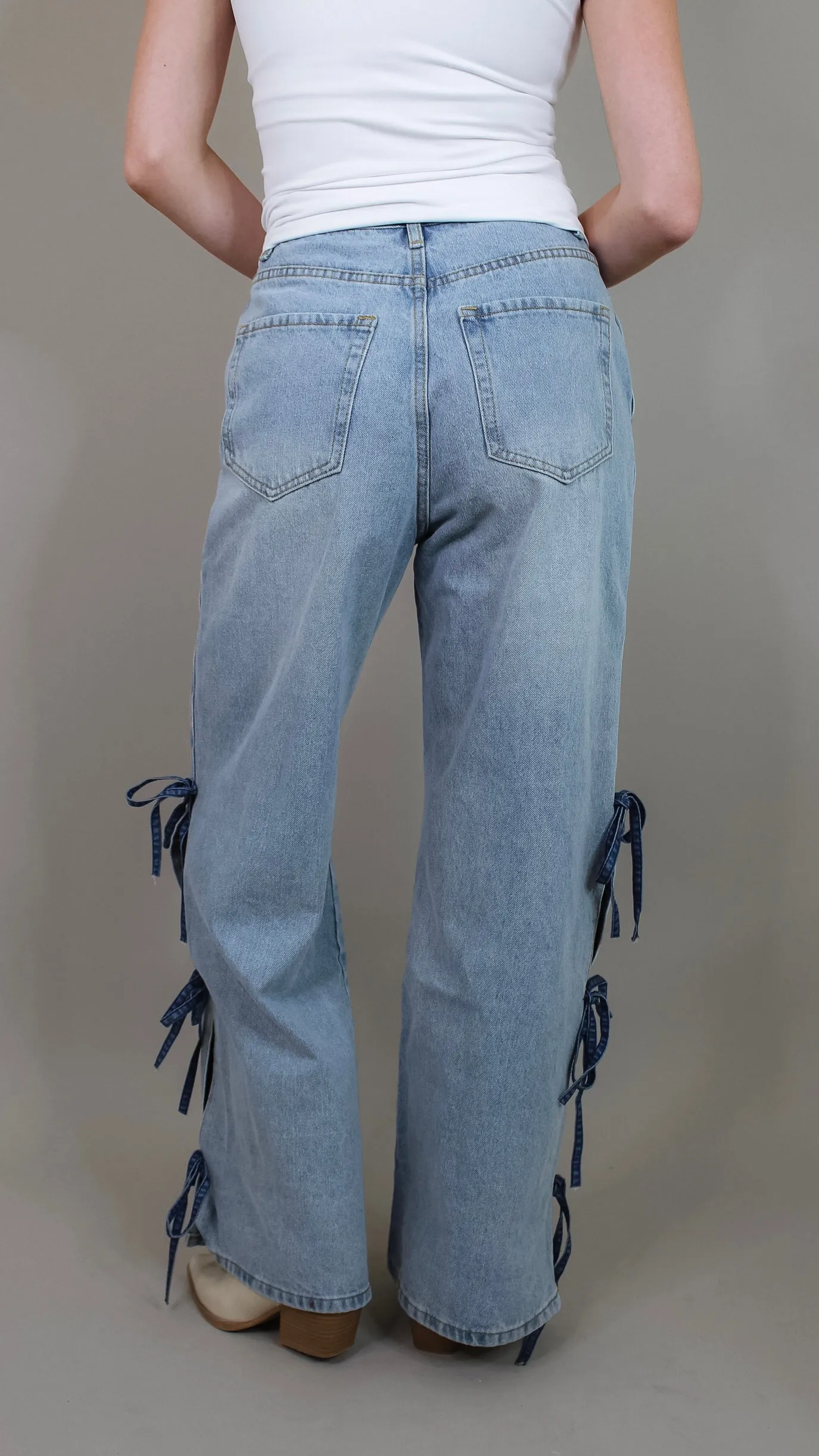 Aries Bow Detail Denim
