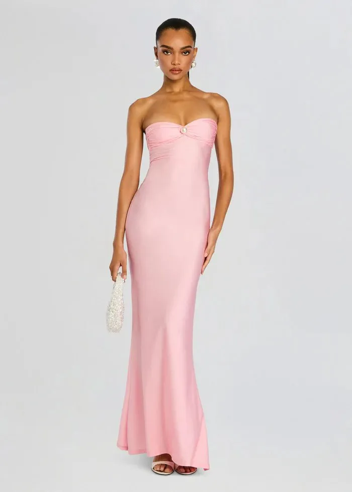 Bella Maxi Dress in Pink