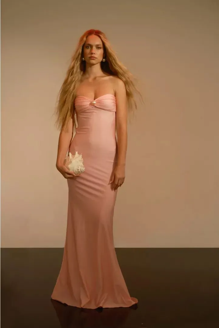 Bella Maxi Dress in Pink