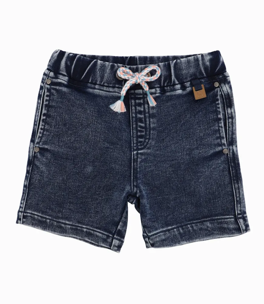 Bermuda Bebé De Denim