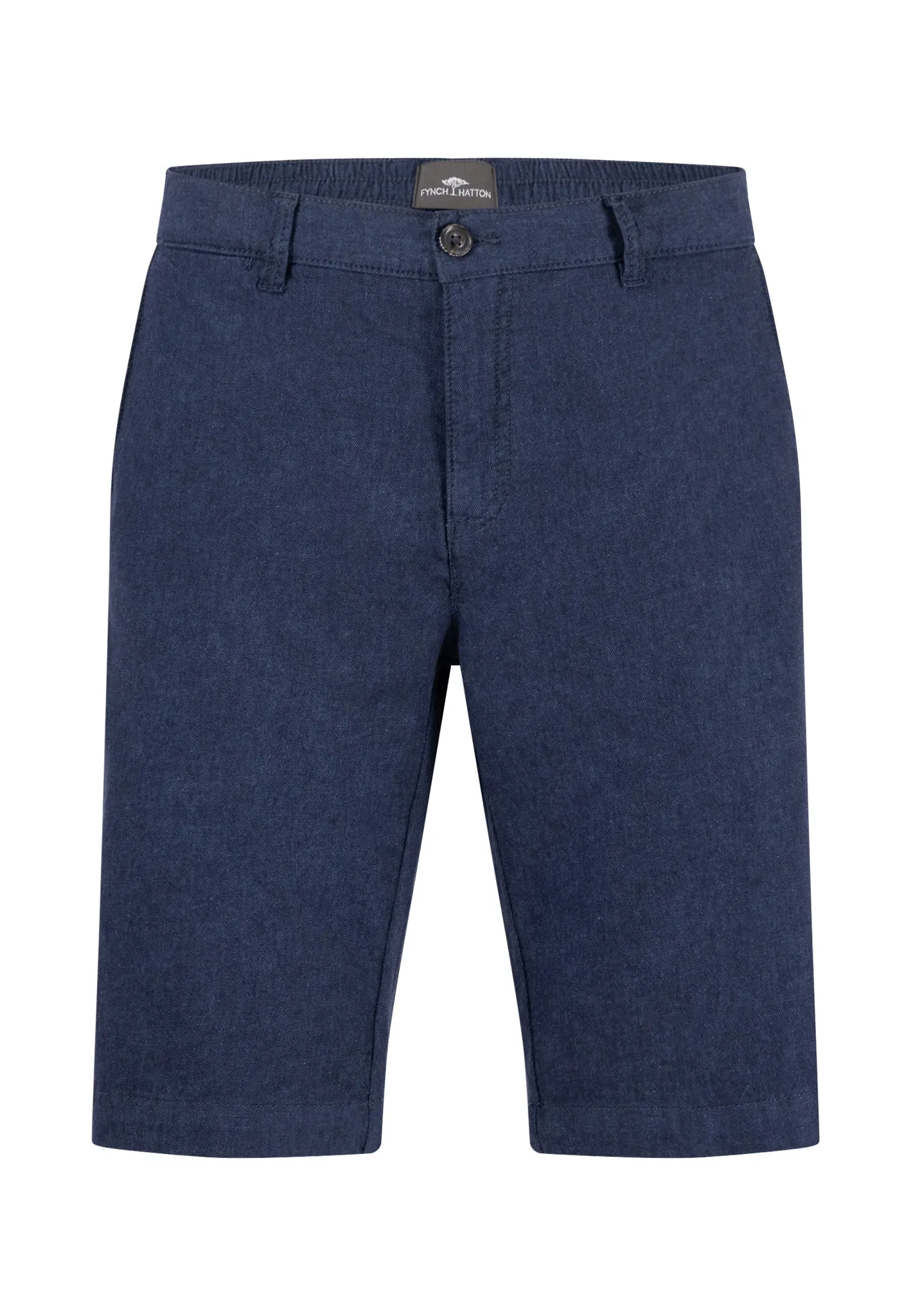 Bermuda Shorts aus Leinenmix