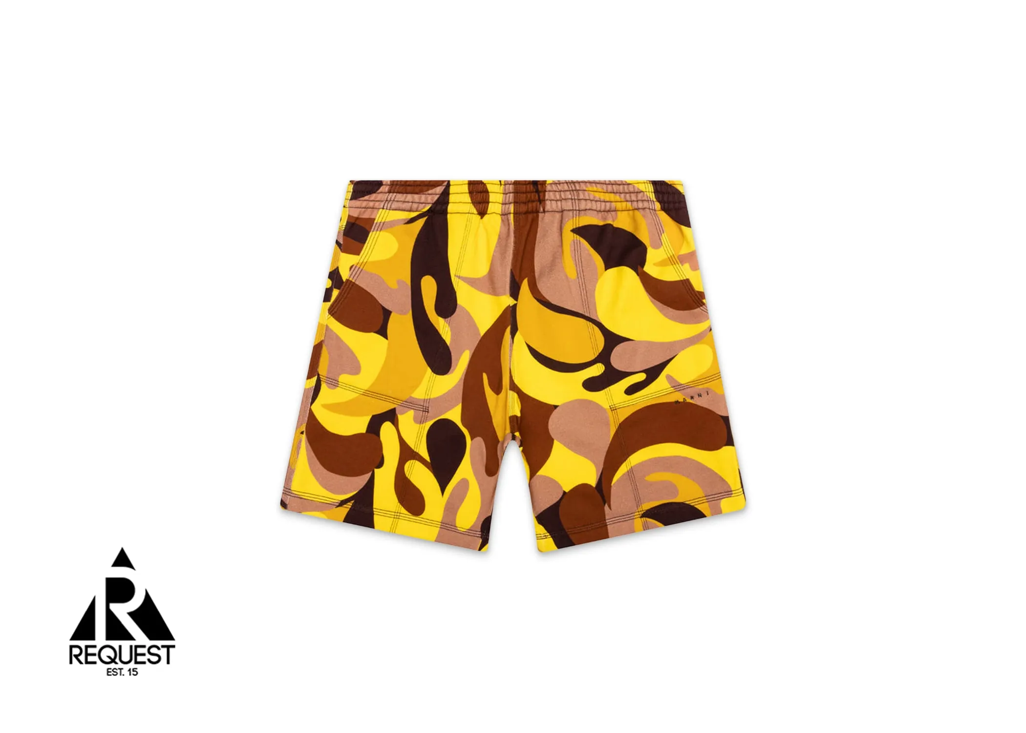 Bermuda Shorts “Yellow/Brown”