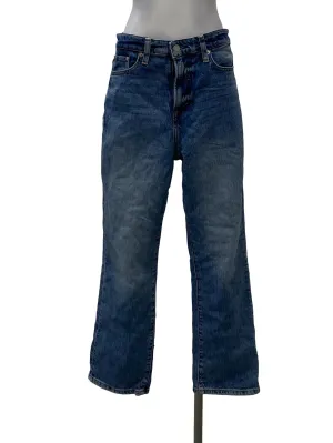 Blue Denim Straight Jeans