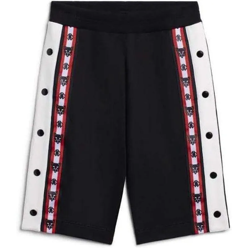 Boys Black Bermuda Shorts