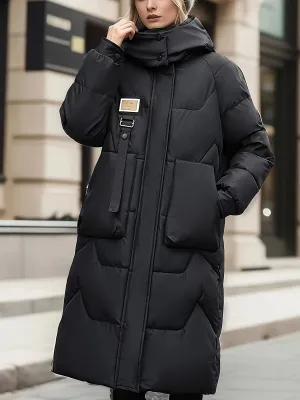 Chic CottonPadded Hooded Jacket for Women