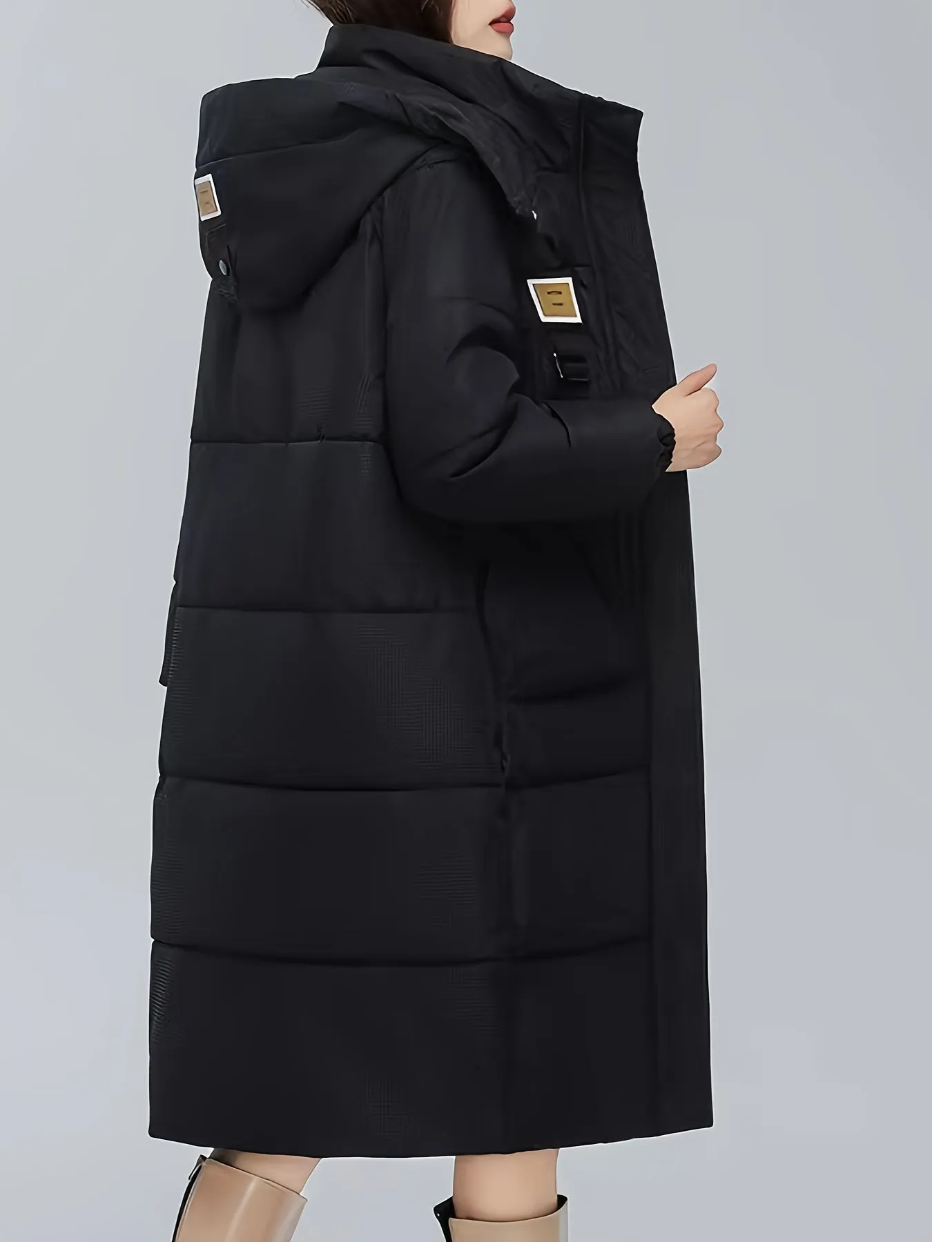 Chic CottonPadded Hooded Jacket for Women