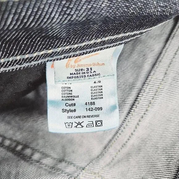 Citizens of Humanity Ava #142 Low Waist Deep Wash Stretch Straight Leg Jeans 31