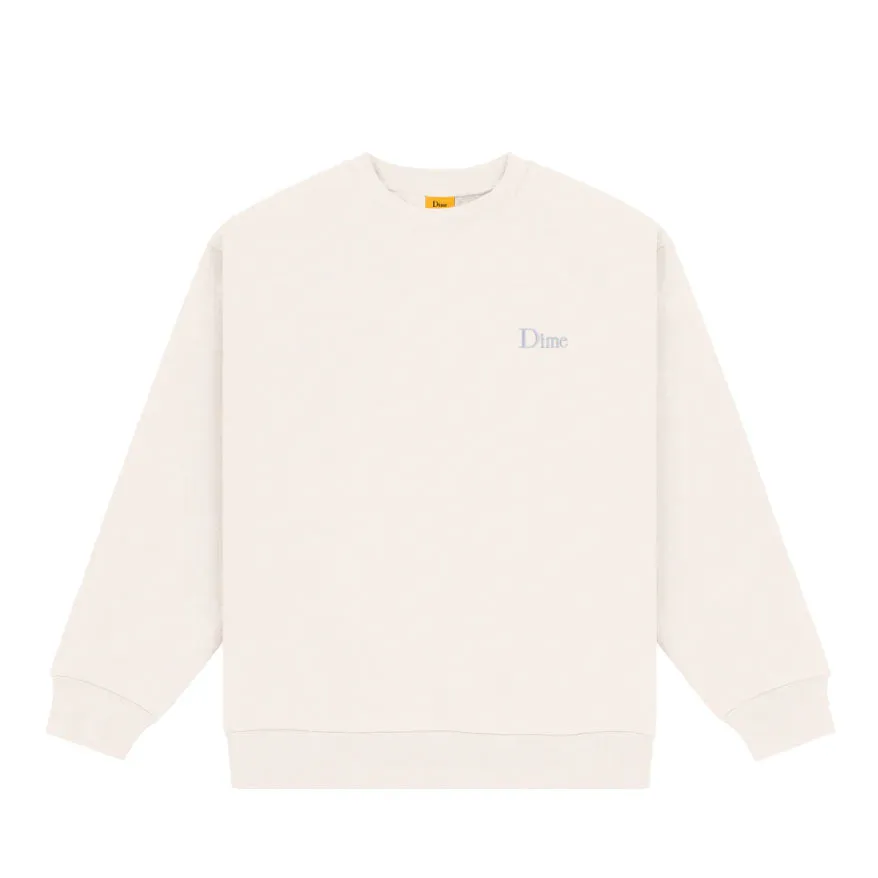 Classic Small Logo Crewneck Natural