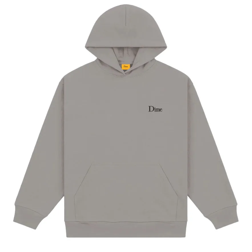 Classic Small Logo Hoodie Charcoal