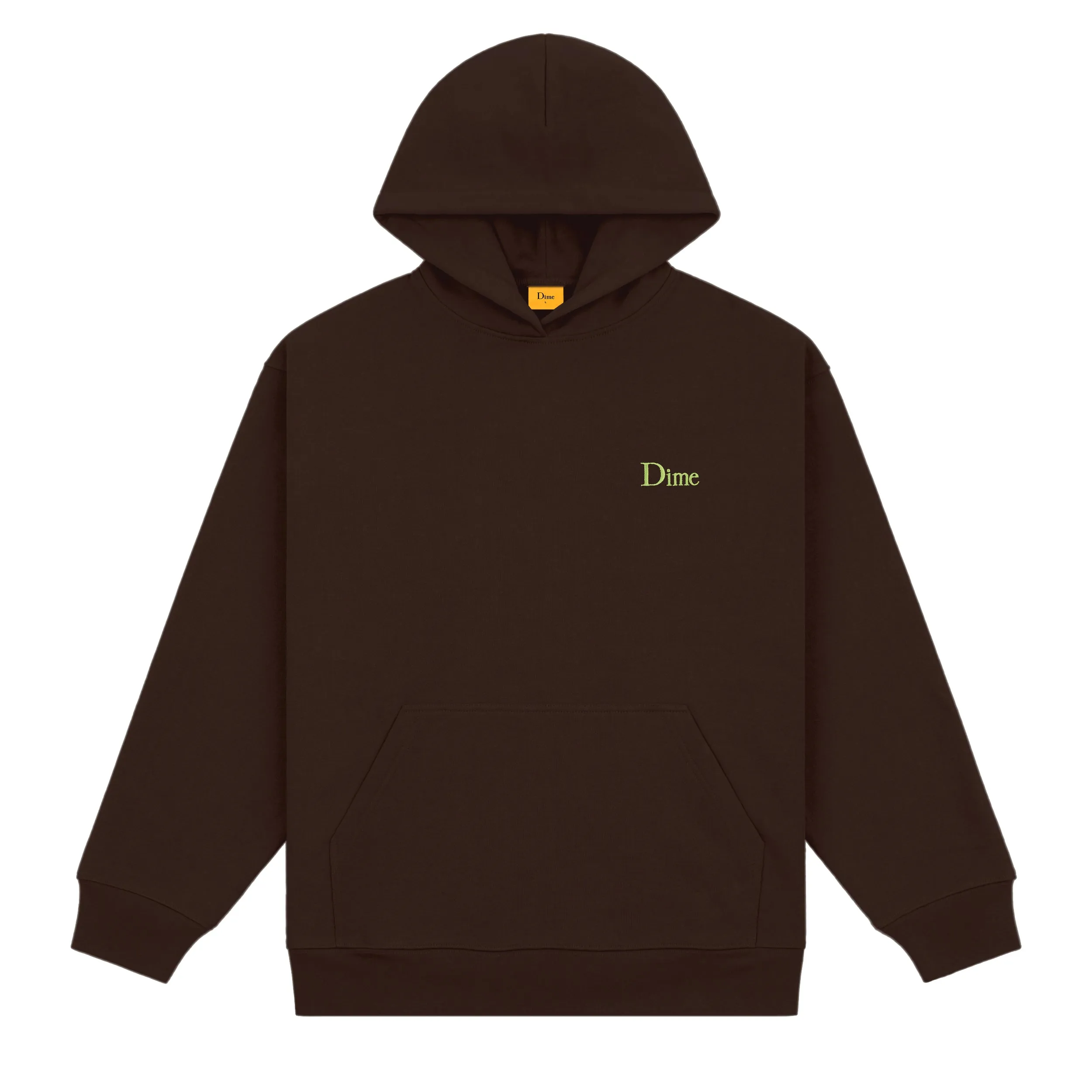 Classic Small Logo Hoodie DEEP BROWN