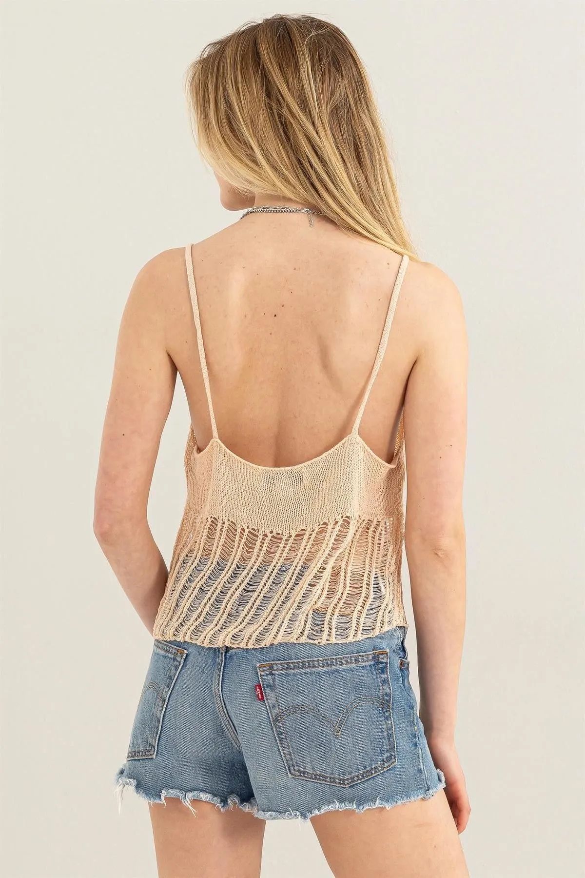 Coachella Style Bohemian Cardigan Crochet Design Cream Top