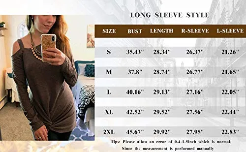 Cold Shoulder Knot Top Blouse