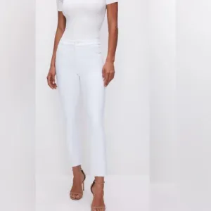 COPY - NWT Good American Good Legs Straight White Jeans, size 22, Stretch High …