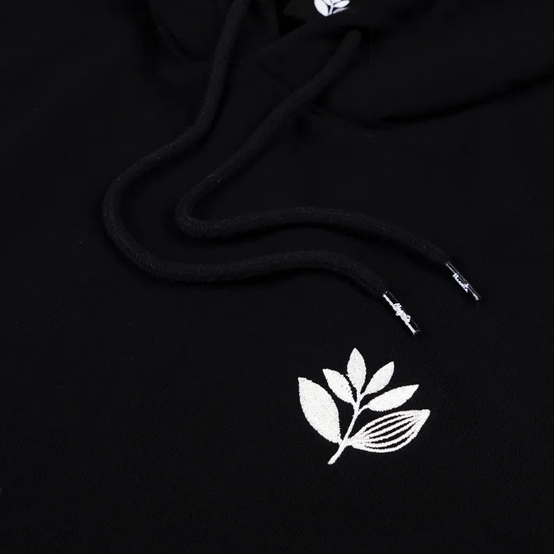 CORD PLANT HOODIE - BLACK
