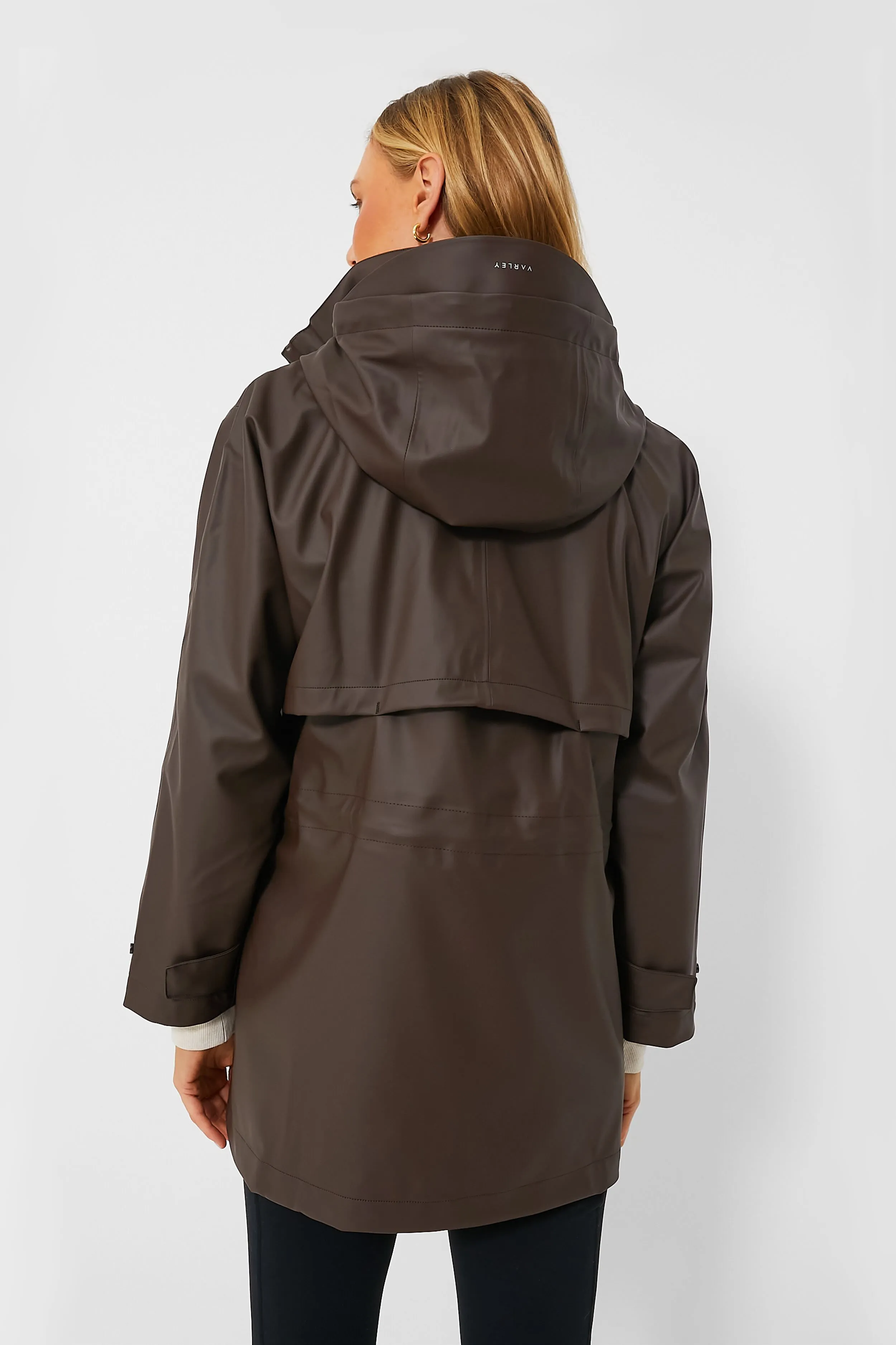 Dark Truffle Alyssa Rain Jacket