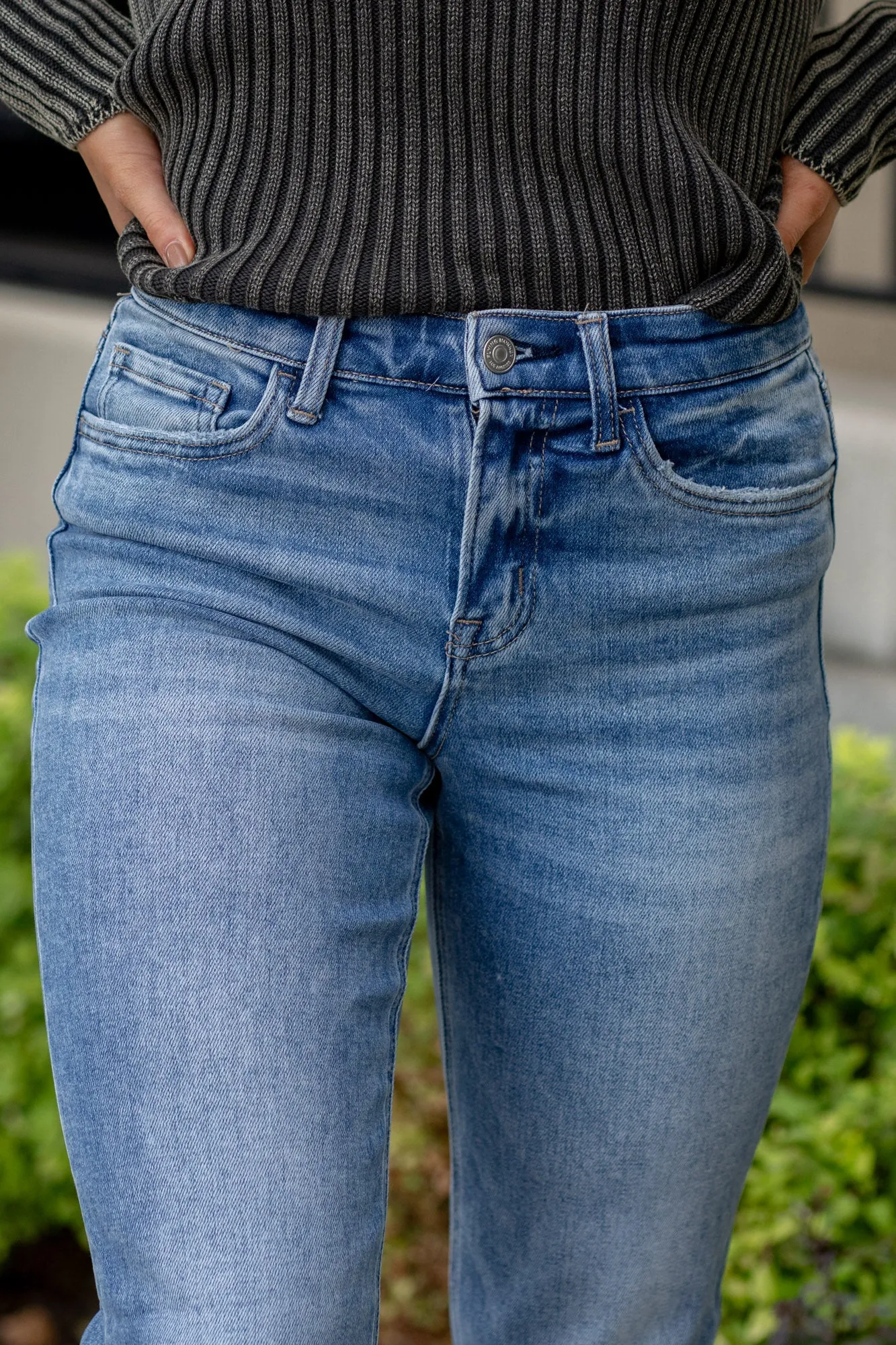 Delectable High Rise Straight Leg