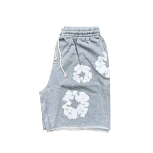 Denim Tears Shorts "COTTON WREATH" Grey New Size L