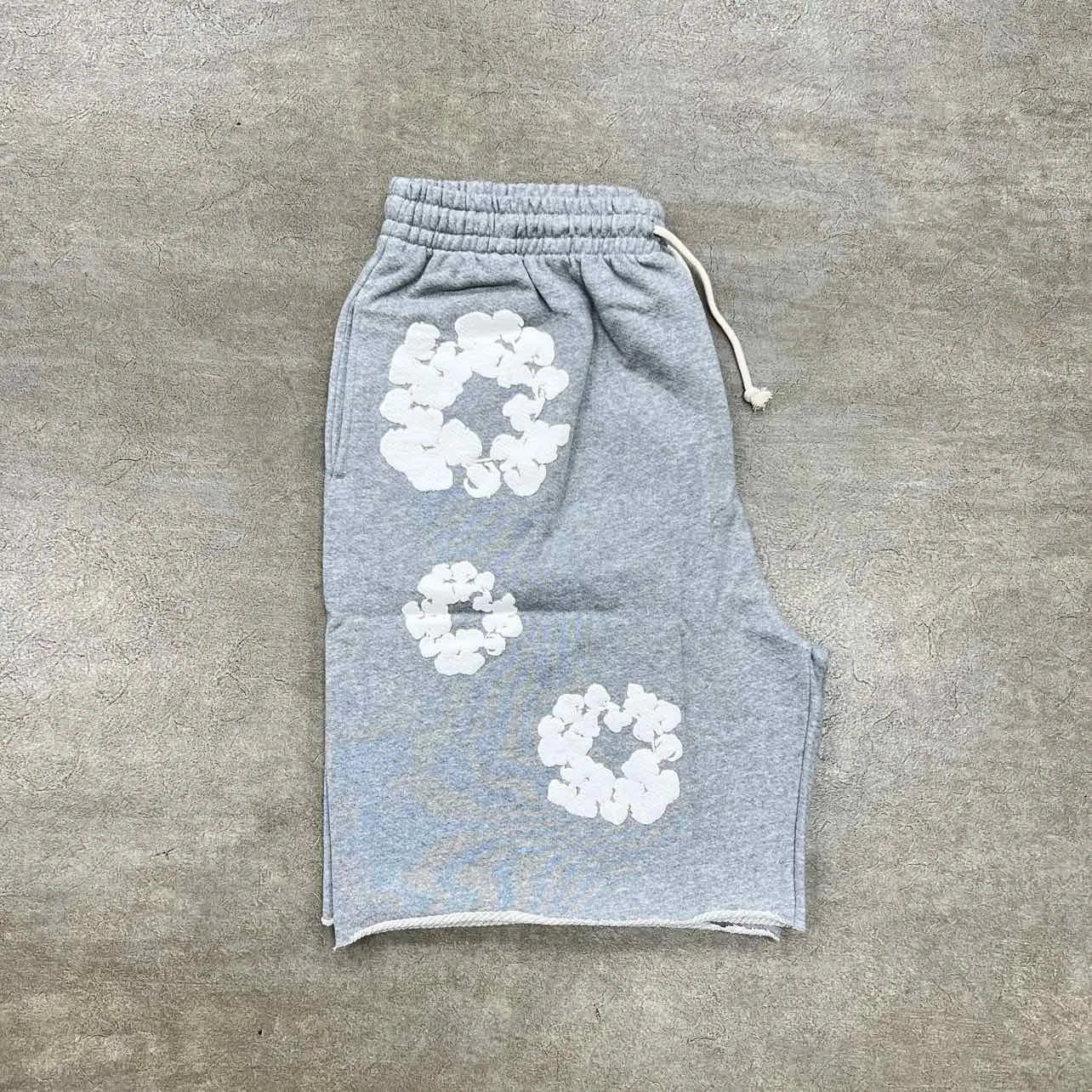Denim Tears Shorts "COTTON WREATH" Grey New Size L