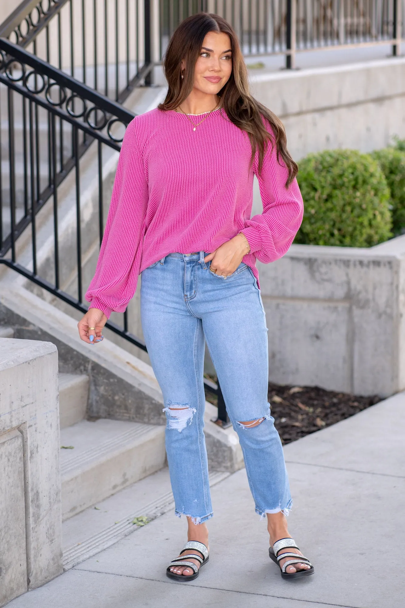 Exult High Rise Slim Straight Regular & Plus Sizes