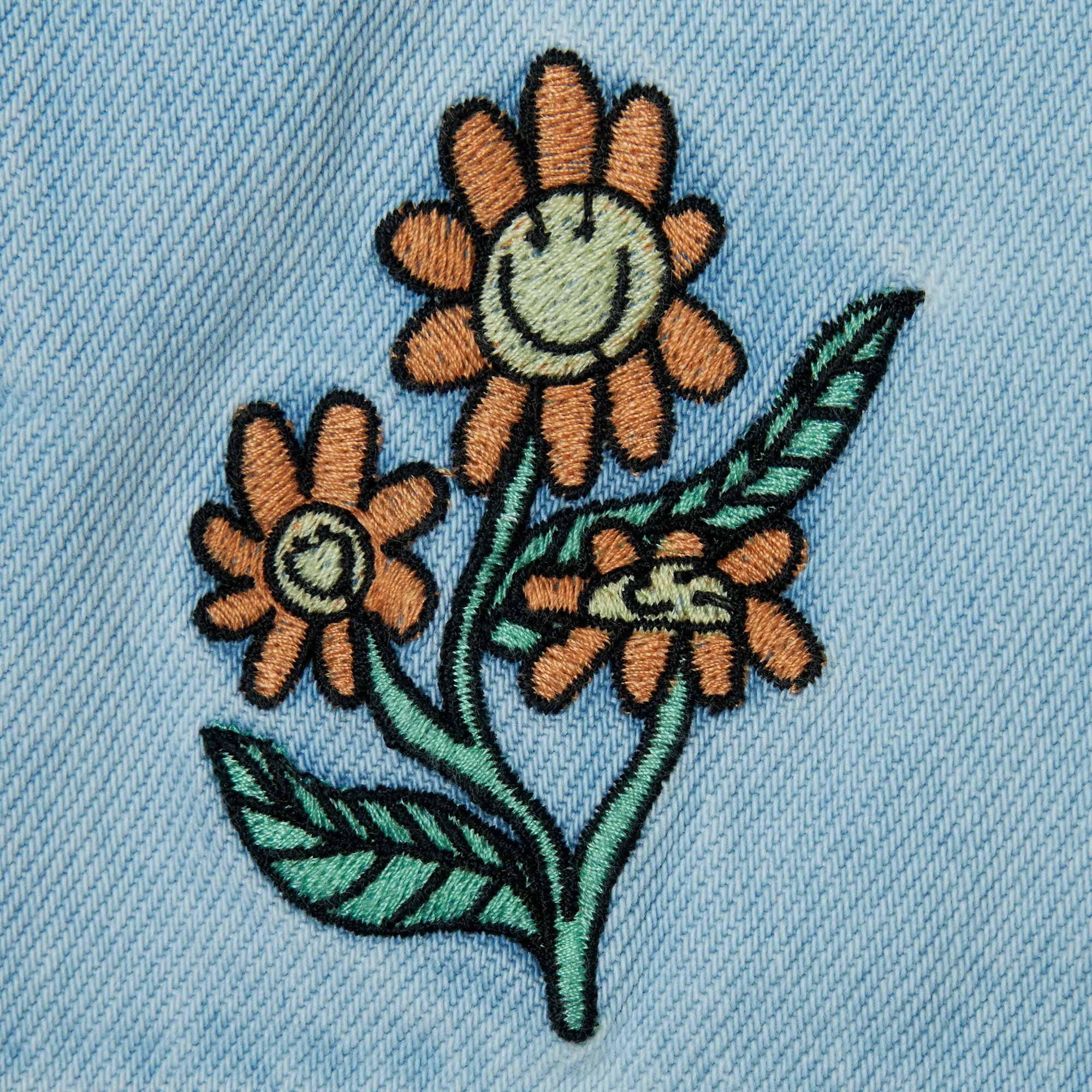 Fairyland Denim Embroidered Short
