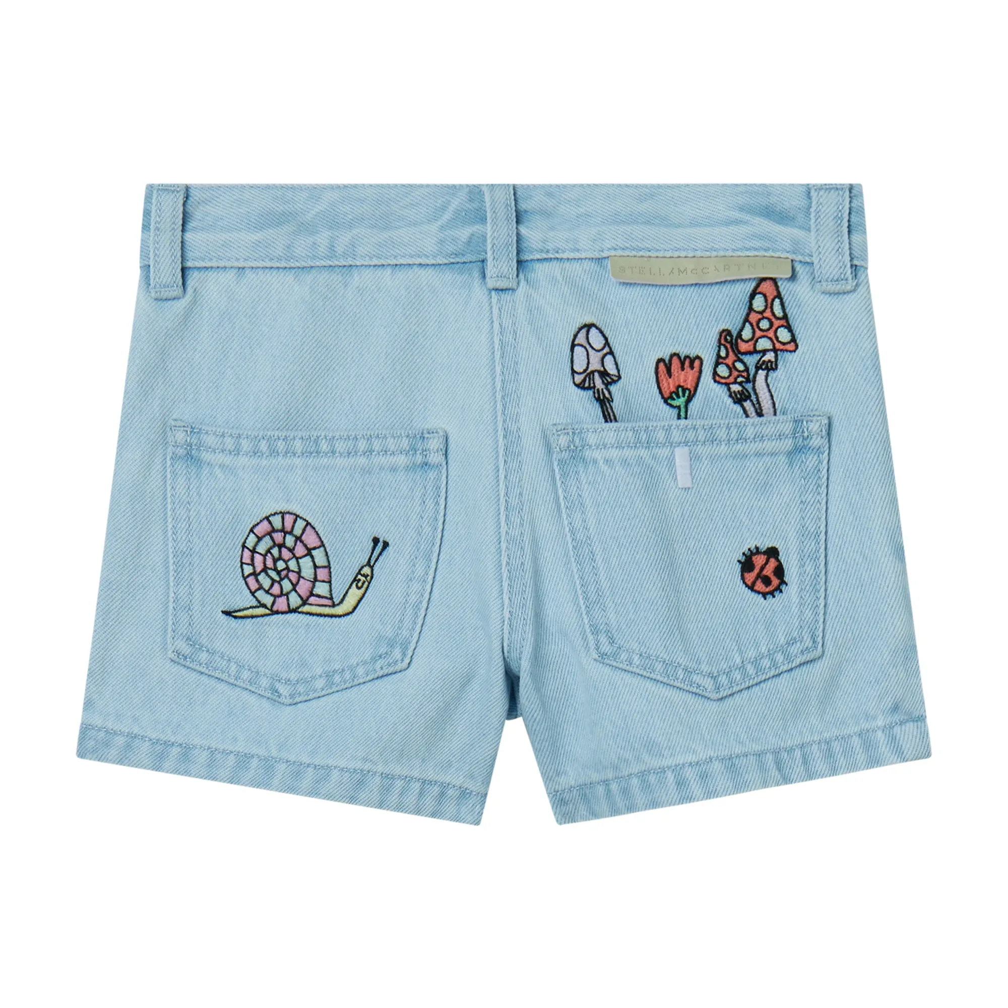 Fairyland Denim Embroidered Short