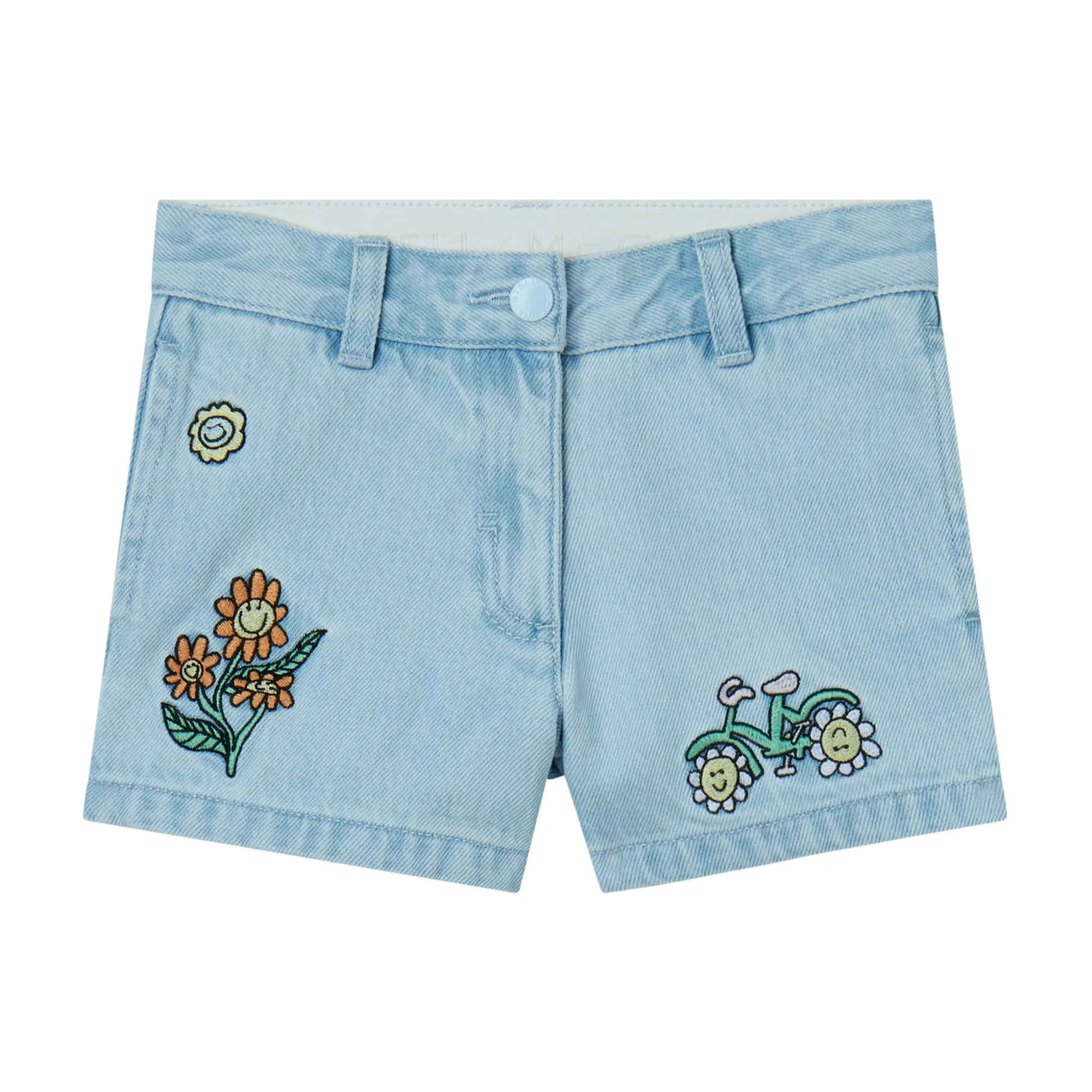 Fairyland Denim Embroidered Short