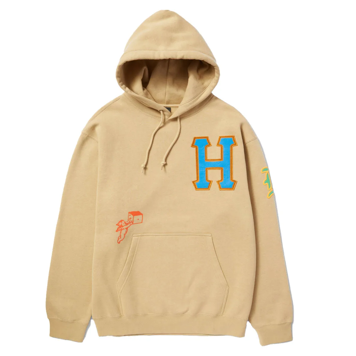 FLY DIE P/O HOODIE - OATMEAL