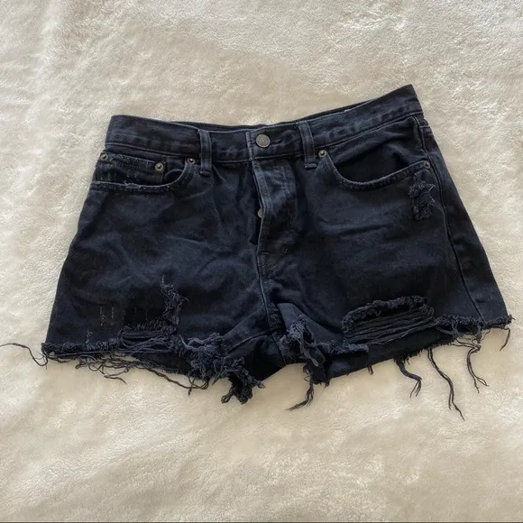 Free People We The Free Sofia Distressed Shorts