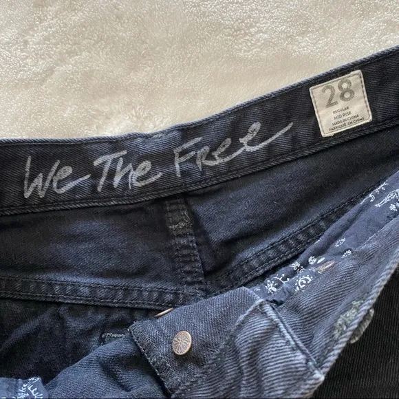 Free People We The Free Sofia Distressed Shorts