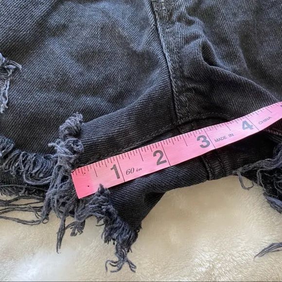Free People We The Free Sofia Distressed Shorts
