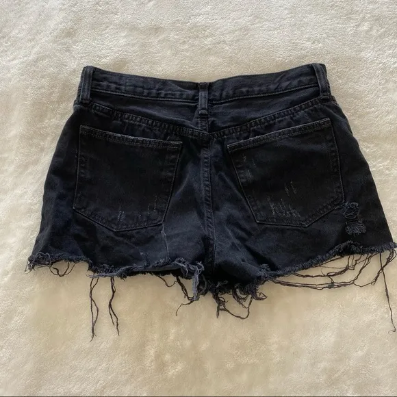 Free People We The Free Sofia Distressed Shorts