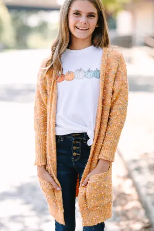 Girls: Here Today Textured Dolman Sleeve Cardigan