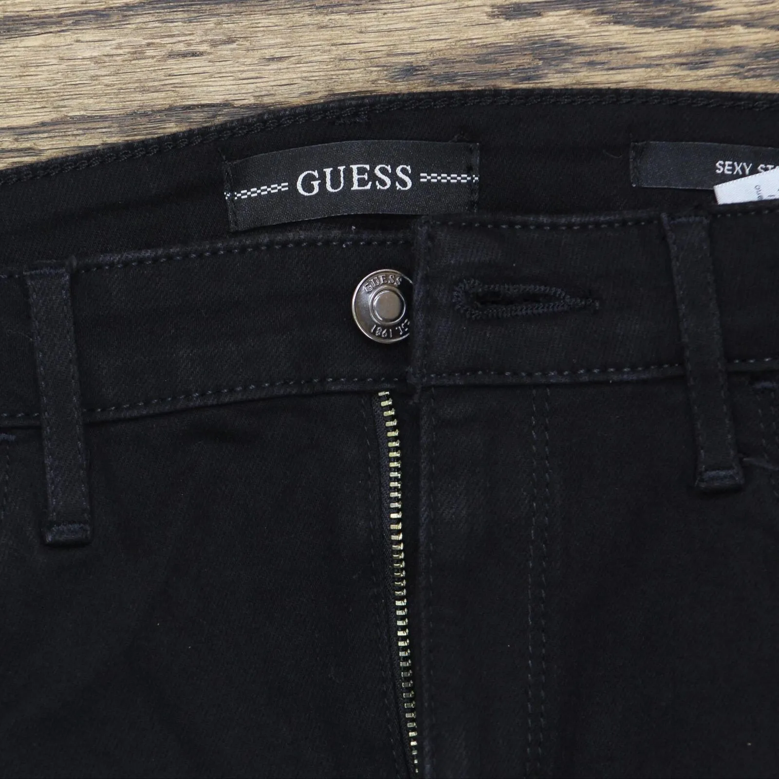 Guess Women's Eco Sexy Straight-Leg Jeans WBBA15D4PZ0