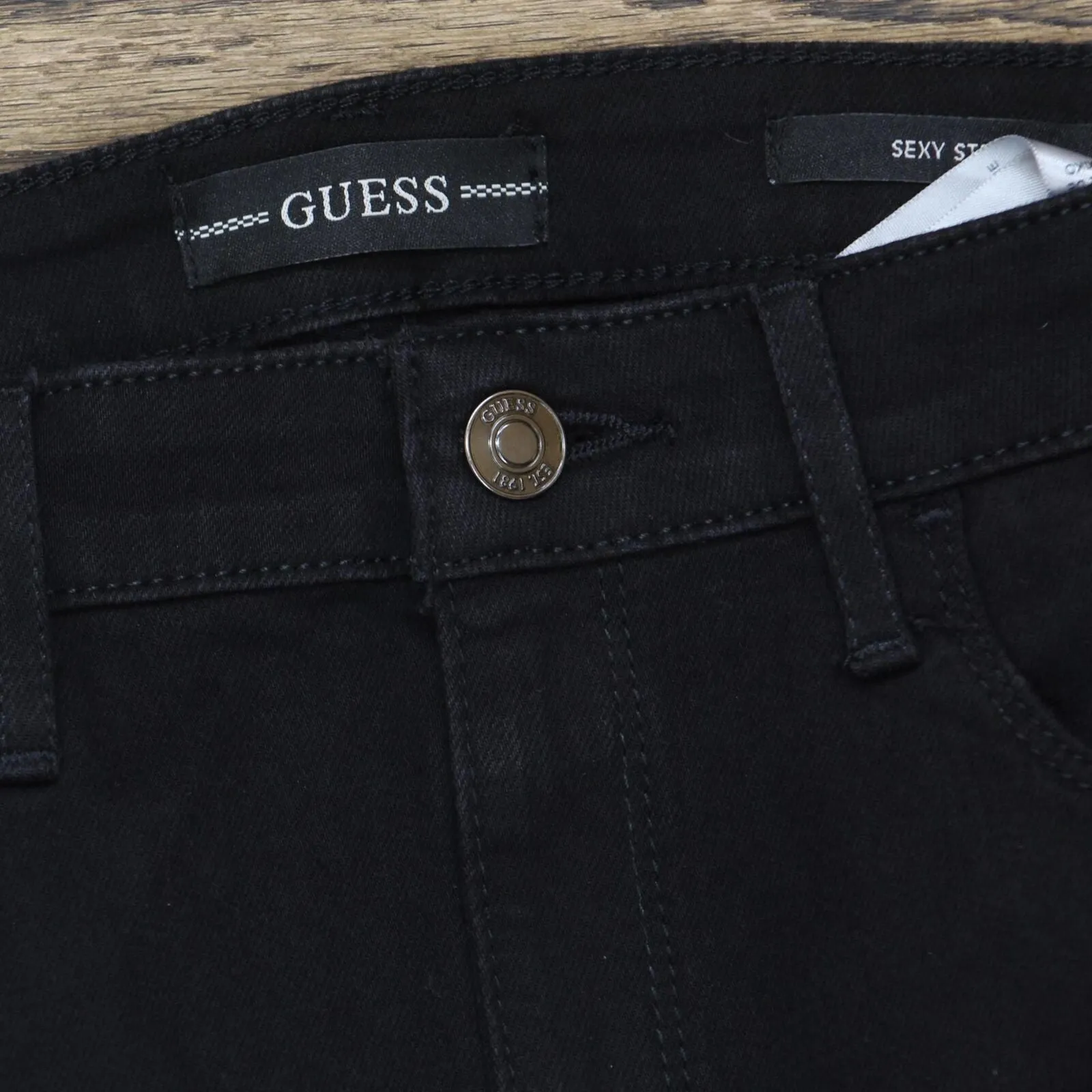 Guess Women's Eco Sexy Straight-Leg Jeans WBBA15D4PZ0