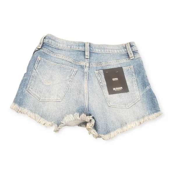 Hudson Gemma Midrise Cutoff Denim Short