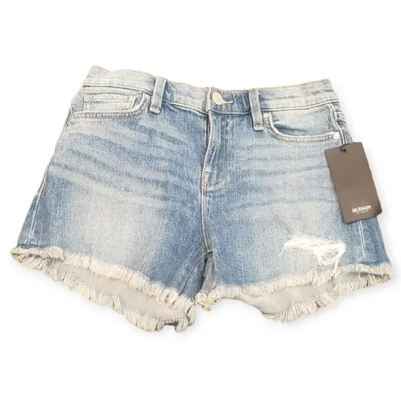 Hudson Gemma Midrise Cutoff Denim Short