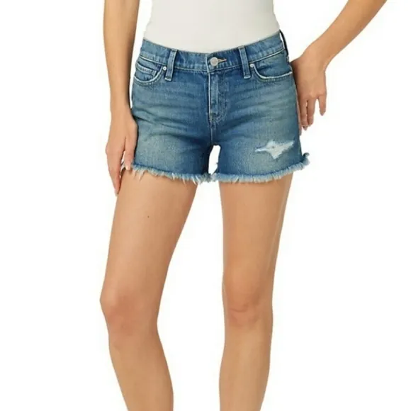 Hudson Gemma Midrise Cutoff Denim Short