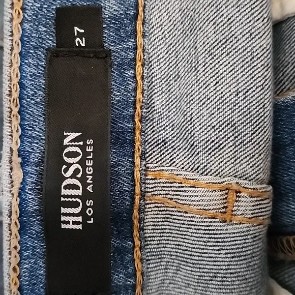Hudson Jeans Nico Straight Rolled