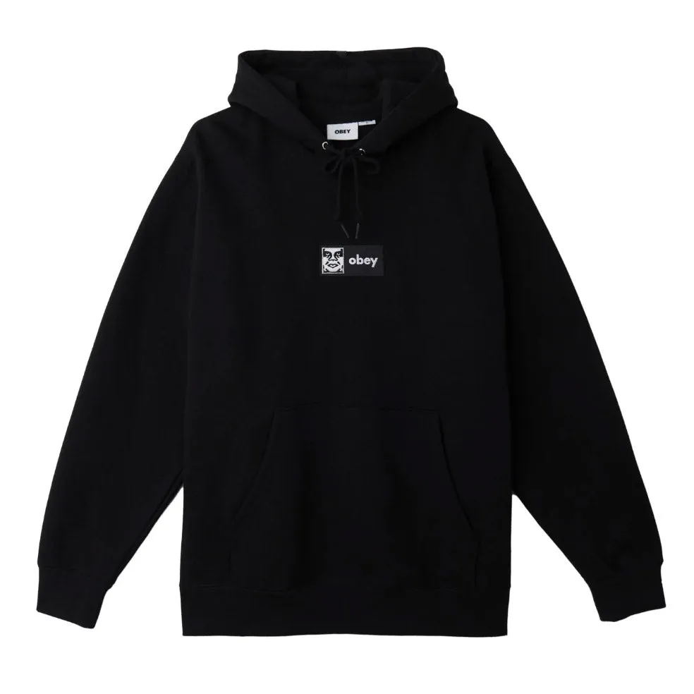 Icon embroidred hood