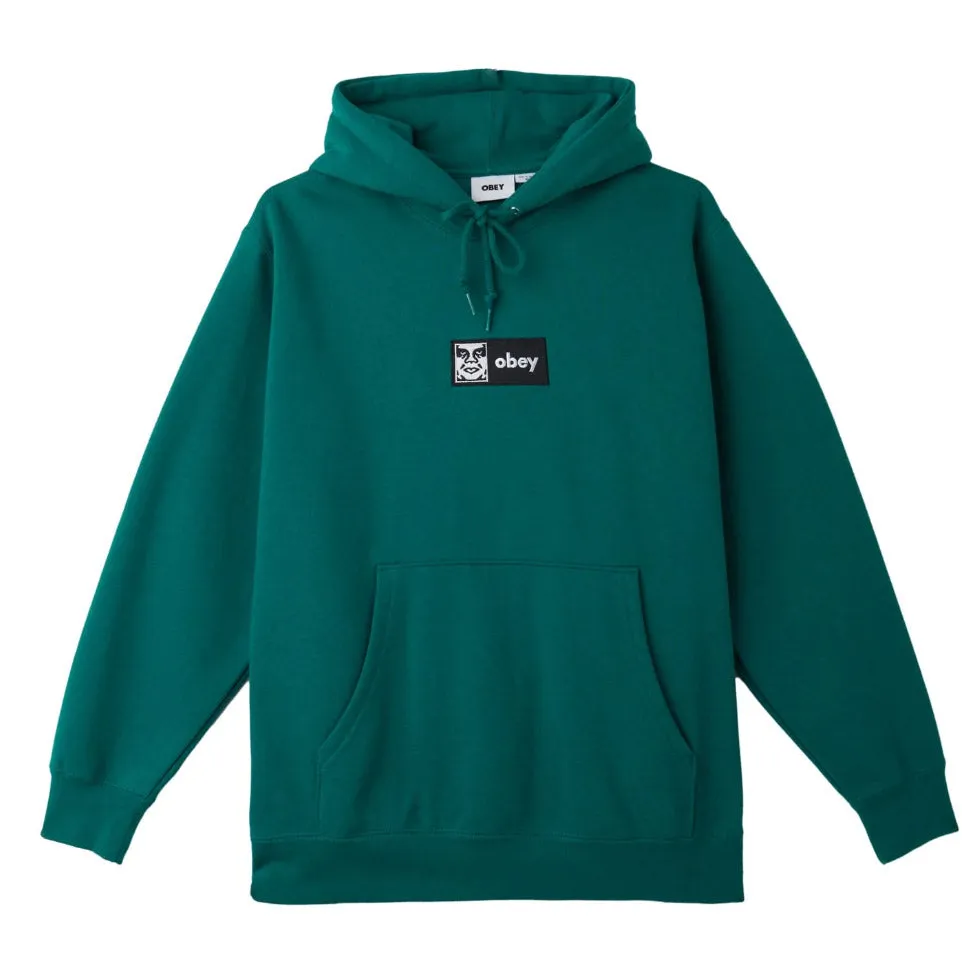Icon embroidred hood