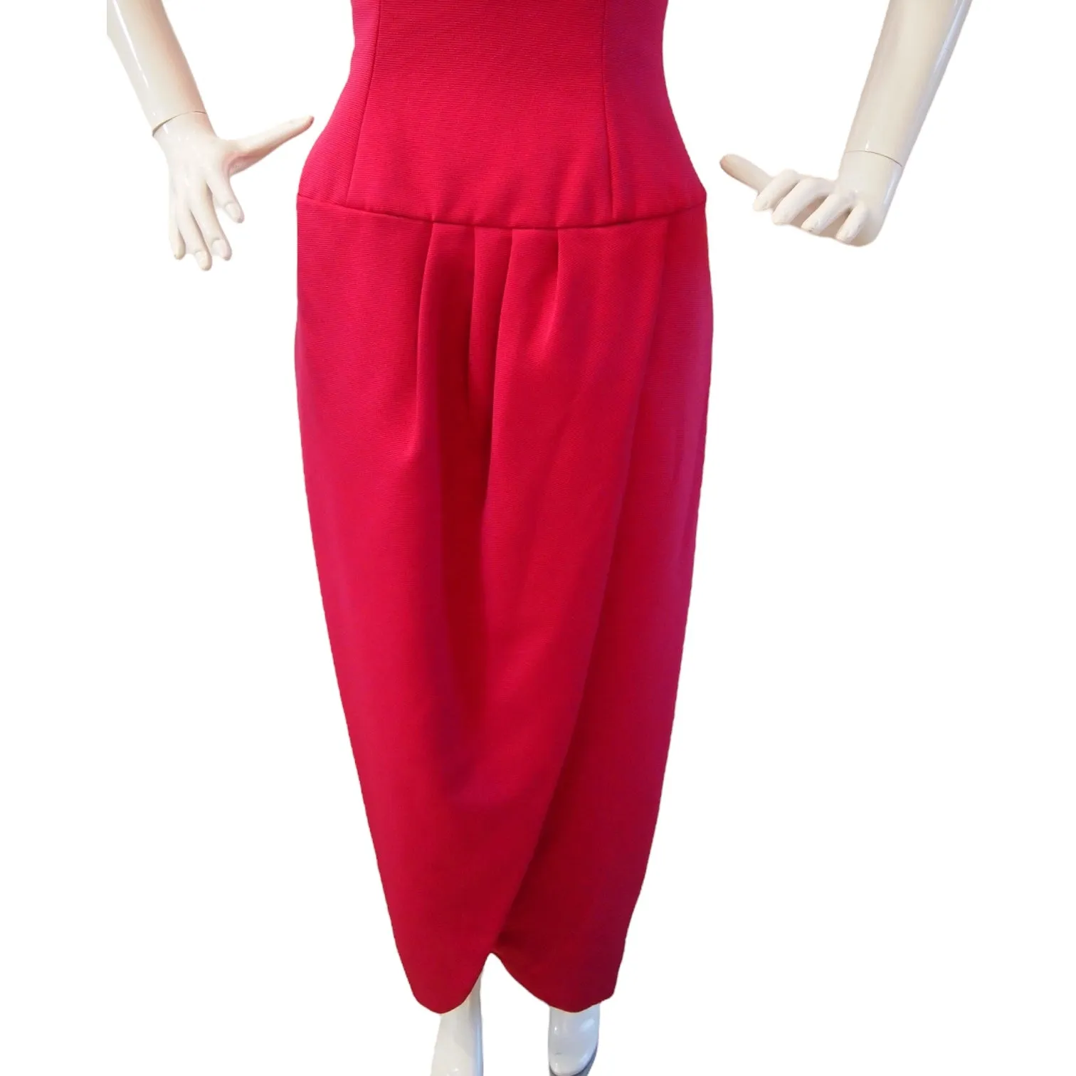 In The Moment Magenta Hot Pink Evening Dress with Long Sleeve Jacket