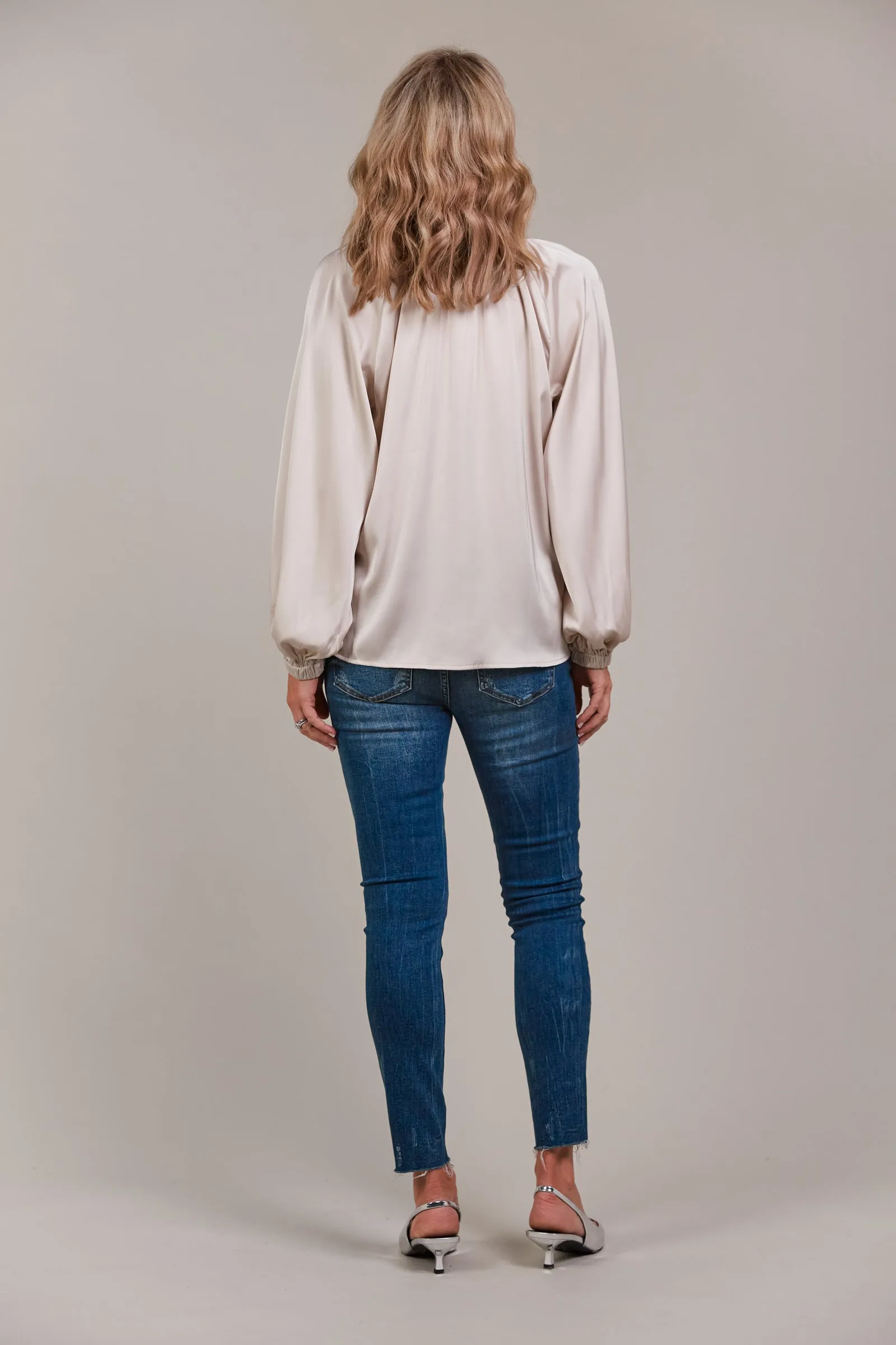 IVY BLOUSE - CLAY