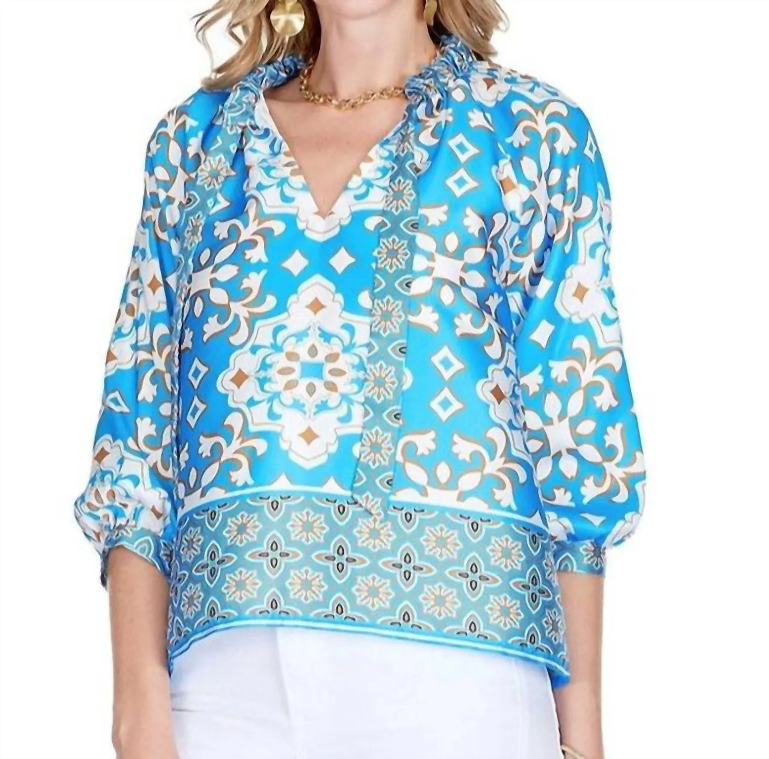 Jade - Peasant Top