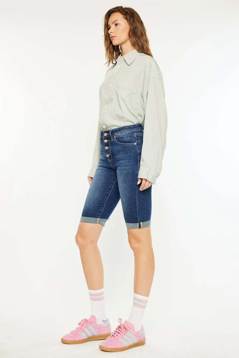 Jamie High Rise Bermuda Shorts